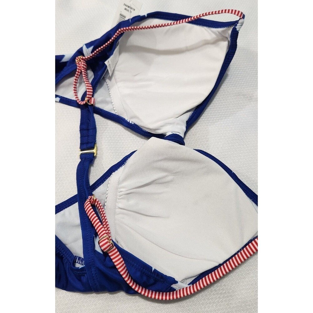 Hot Water One piece Swimsuit For Women size Medium American Flag Print. New!! - Picture 6 of 9
